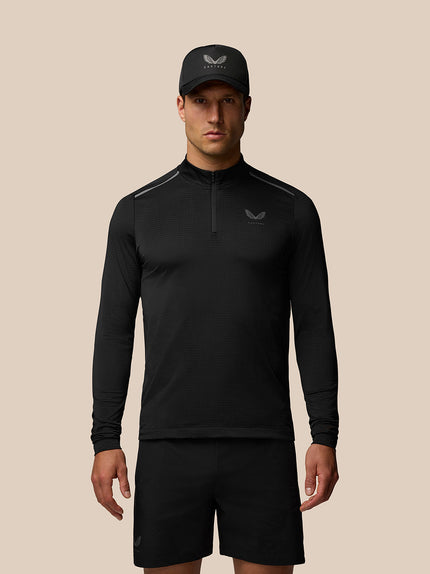 Apex Training Quarter Zip Top - Black