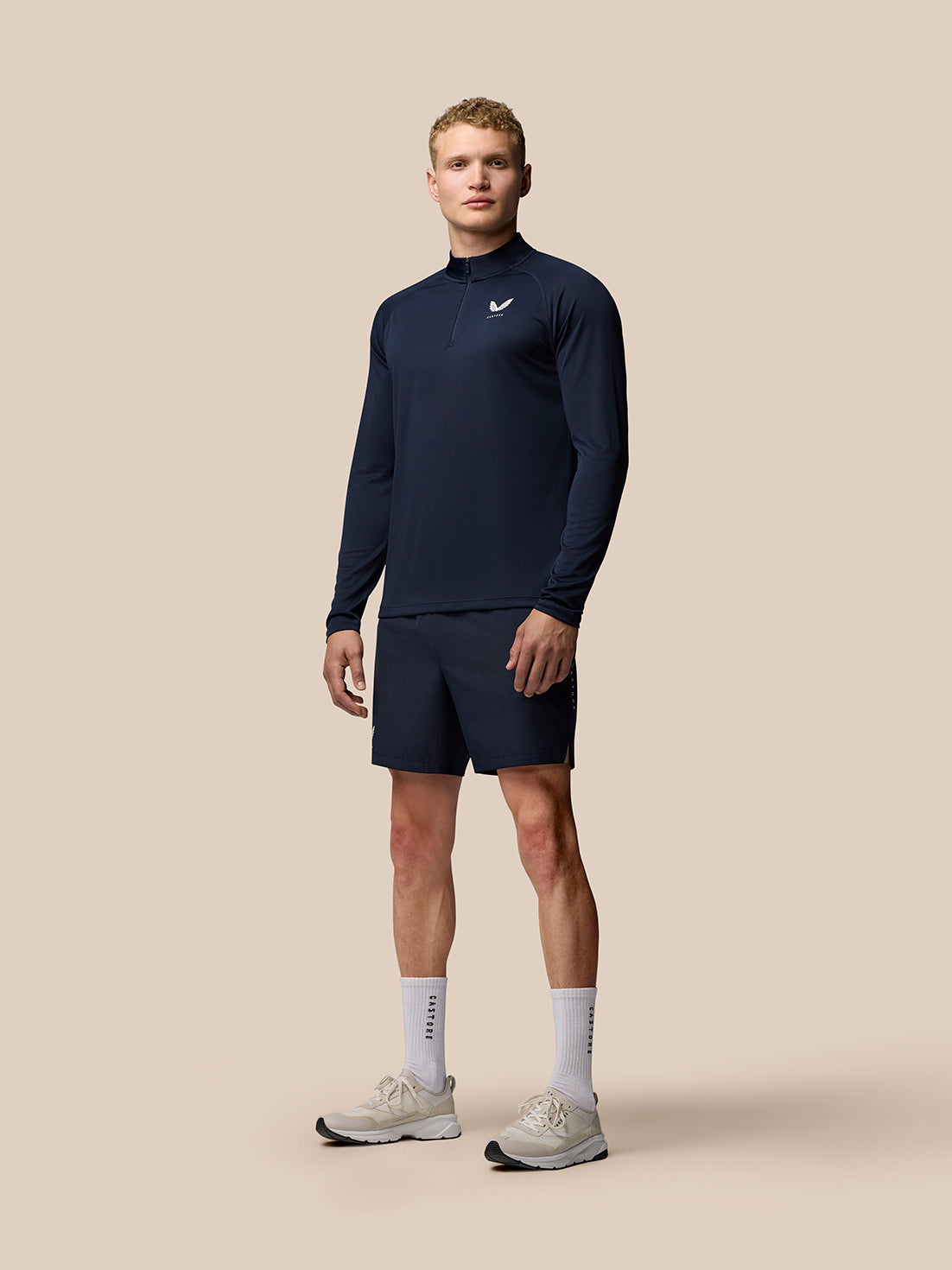 Adapt Training Quarter Zip Top - Midnight Navy