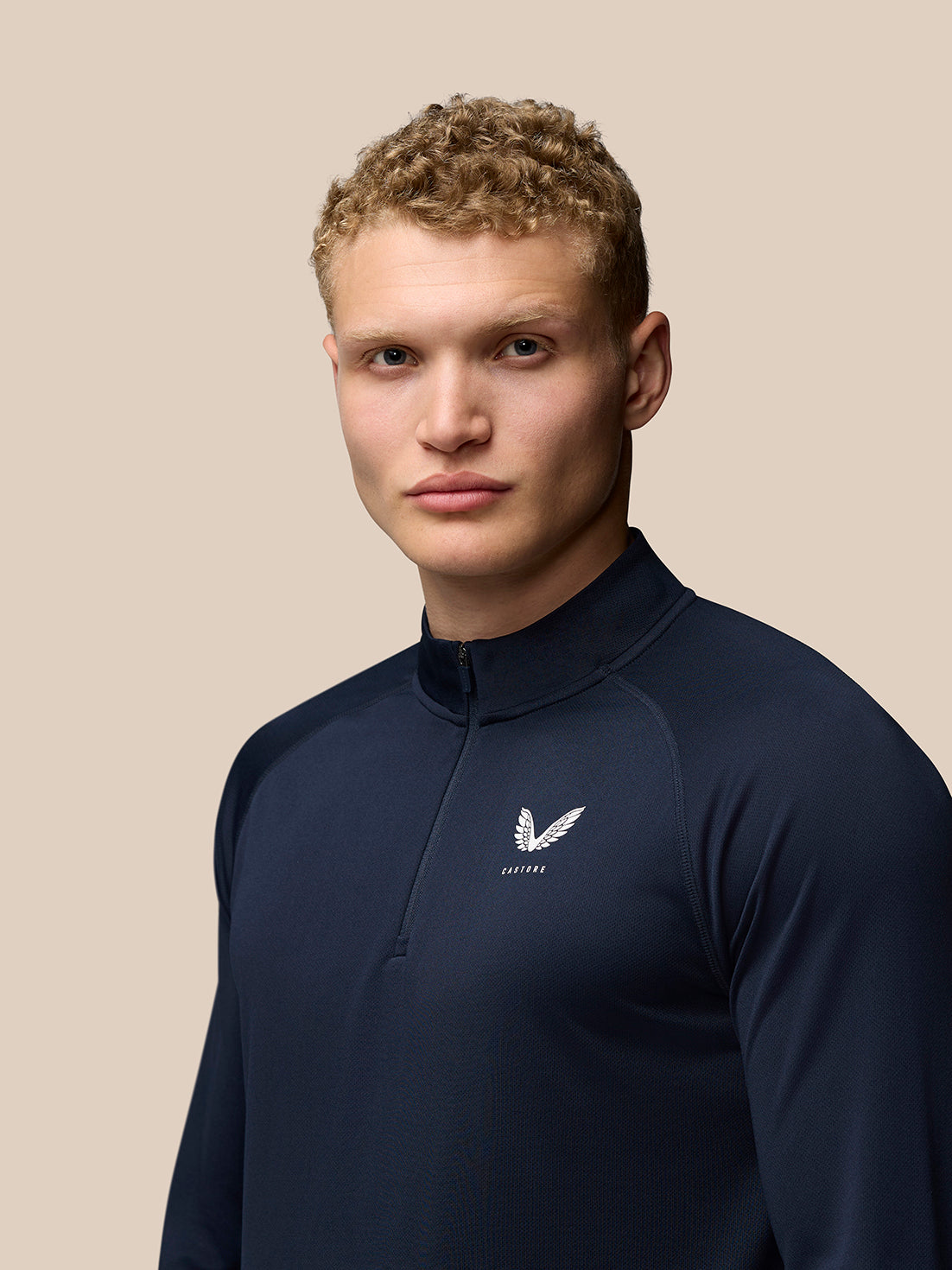 Adapt Training Quarter Zip Top - Midnight Navy