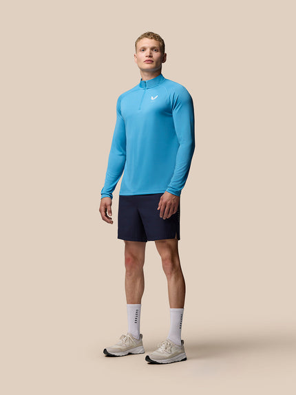 Adapt Training Quarter Zip Top - Corn Blue