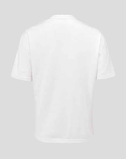 Women's England Rugby 25/26 Travel Short Sleeve Tee - Brilliant White