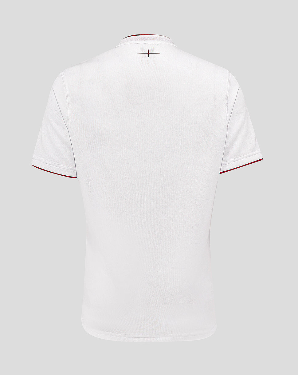 Women’s England Rugby 25/26 Home Short Sleeve Shirt – Brilliant White