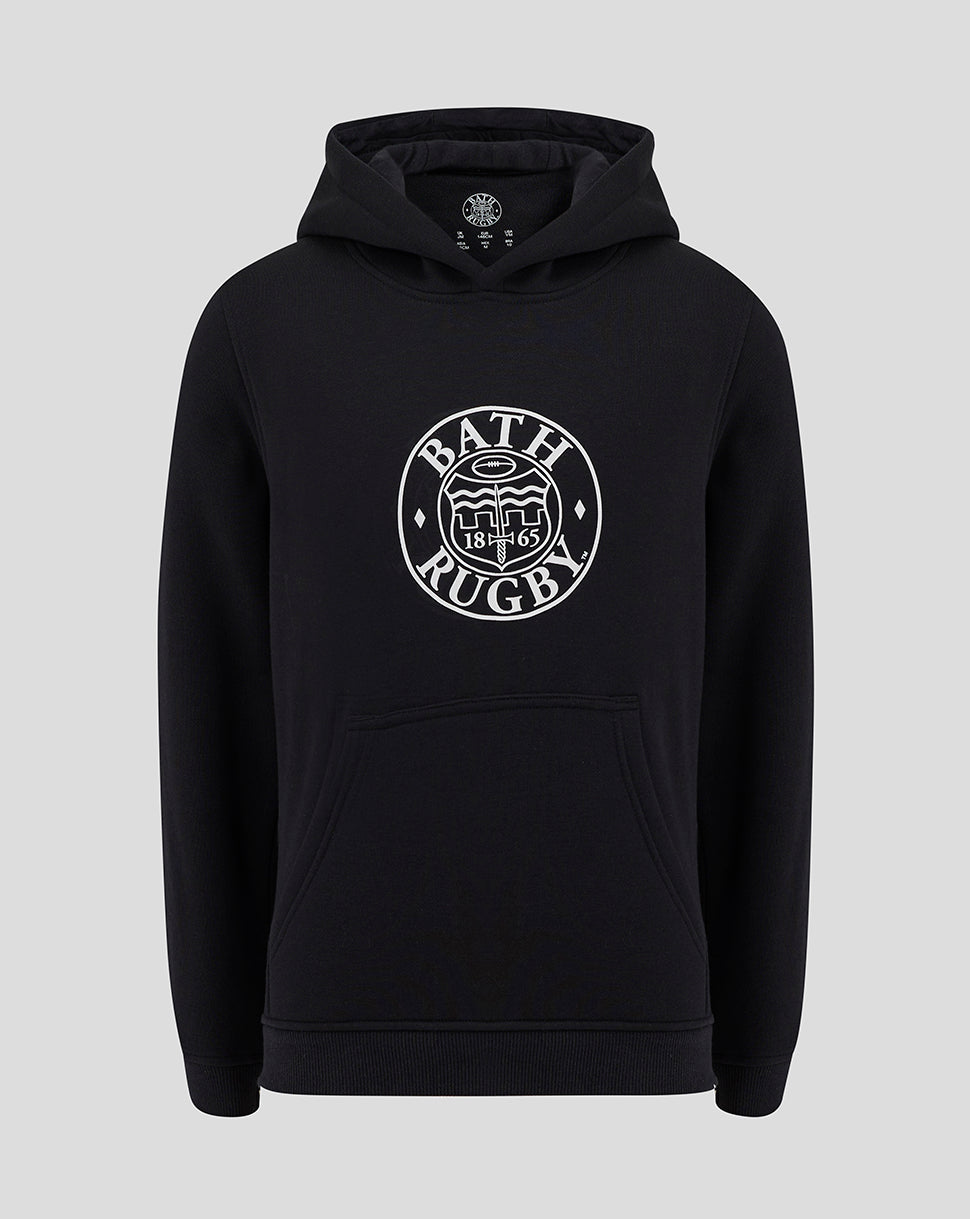 JUNIOR 24/25 CORE HOODIE - BLACK