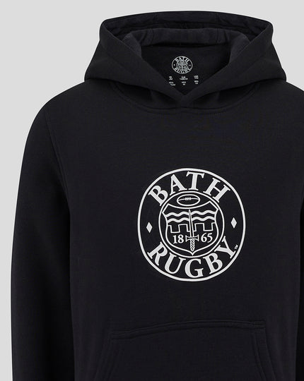 JUNIOR 24/25 CORE HOODIE - BLACK