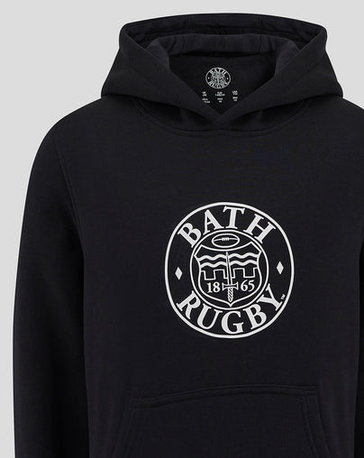 JUNIOR 24/25 CORE HOODIE - BLACK
