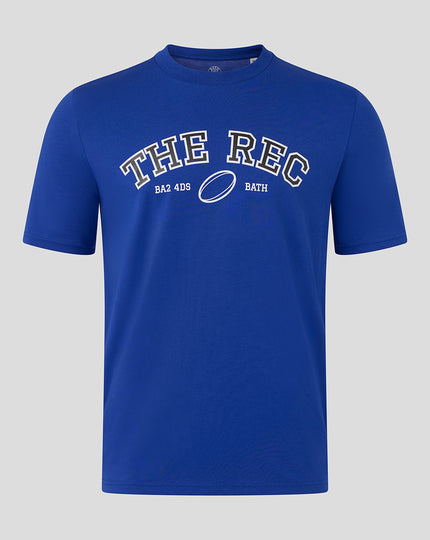 BATH RUGBY THE REC TEE - WORKER BLUE