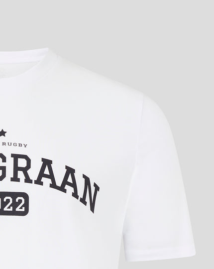 BATH RUBGY VAN GRAAN TEE - WHITE