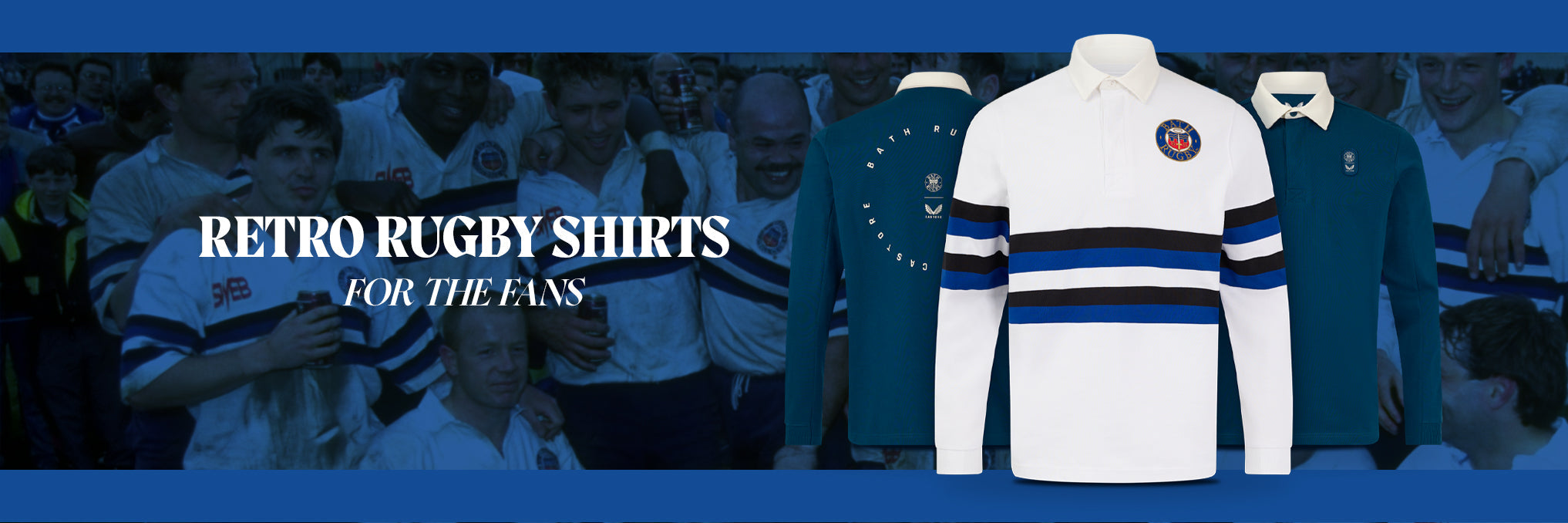 BATH RUGBY RETRO SHIRTS