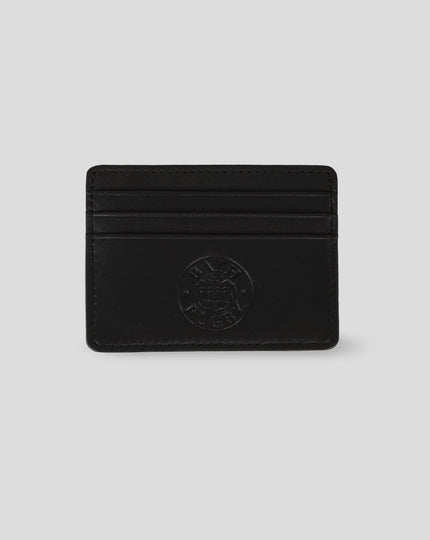 LEATHER DEBOSSED CARD WALLET