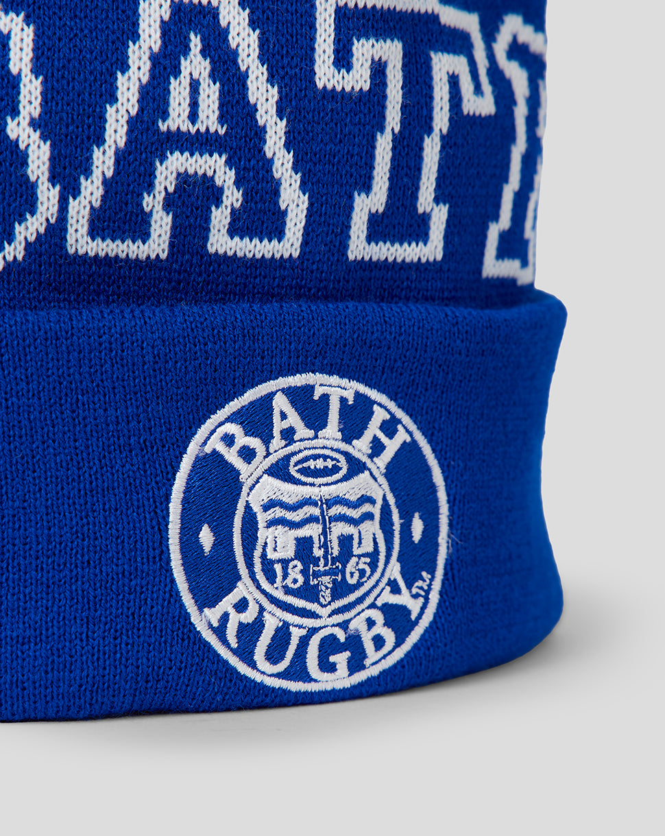 BATH RUGBY VARSITY BOBBLE HAT