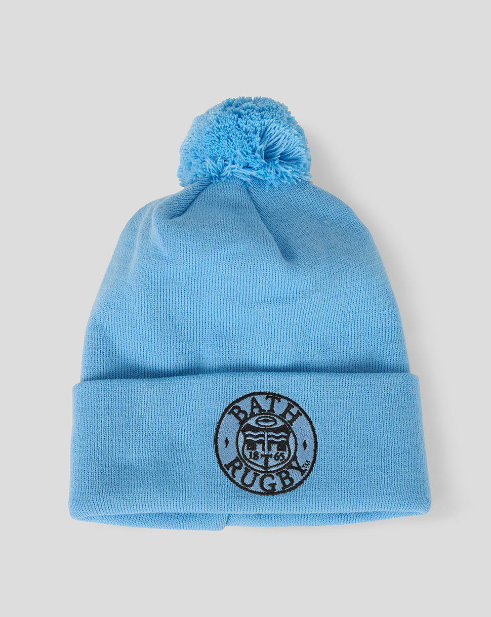 BATH RUGBY LIGHT BLUE BEANIE