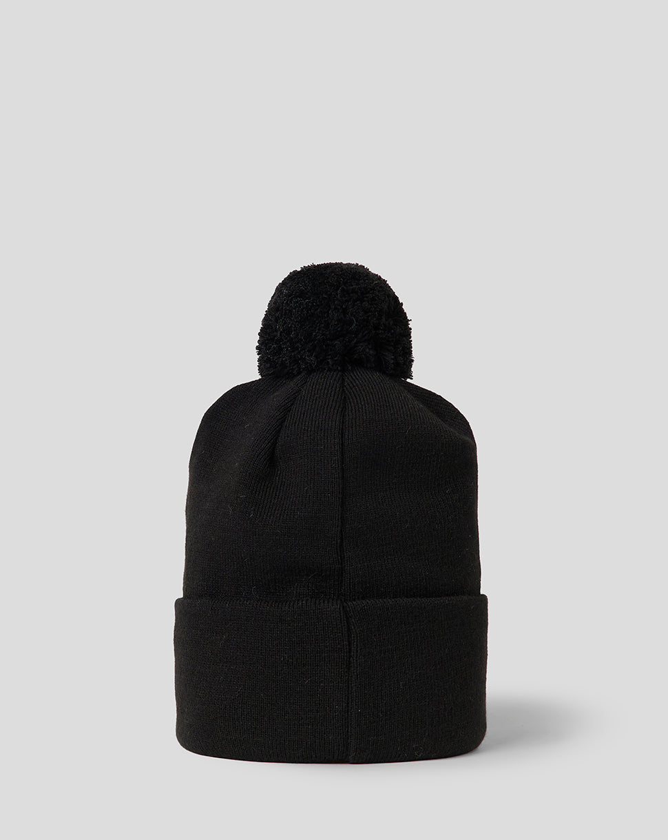 BATH RUGBY BLACK BOBBLE HAT