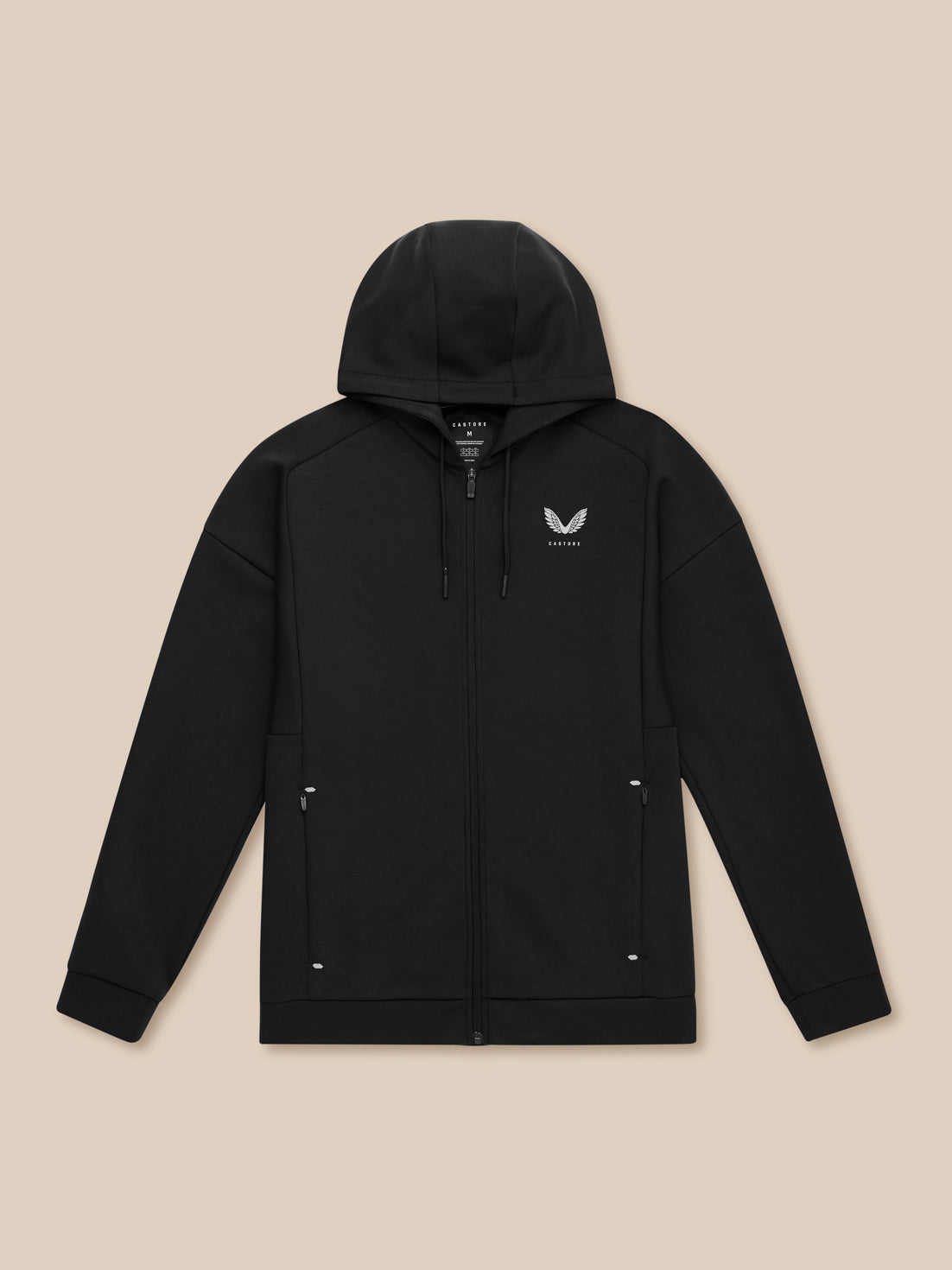 Travel Lifestyle Zip Hoodie - Black