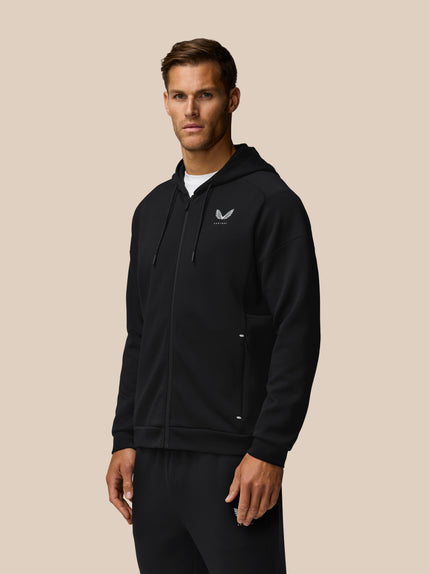 Travel Lifestyle Zip Hoodie - Black