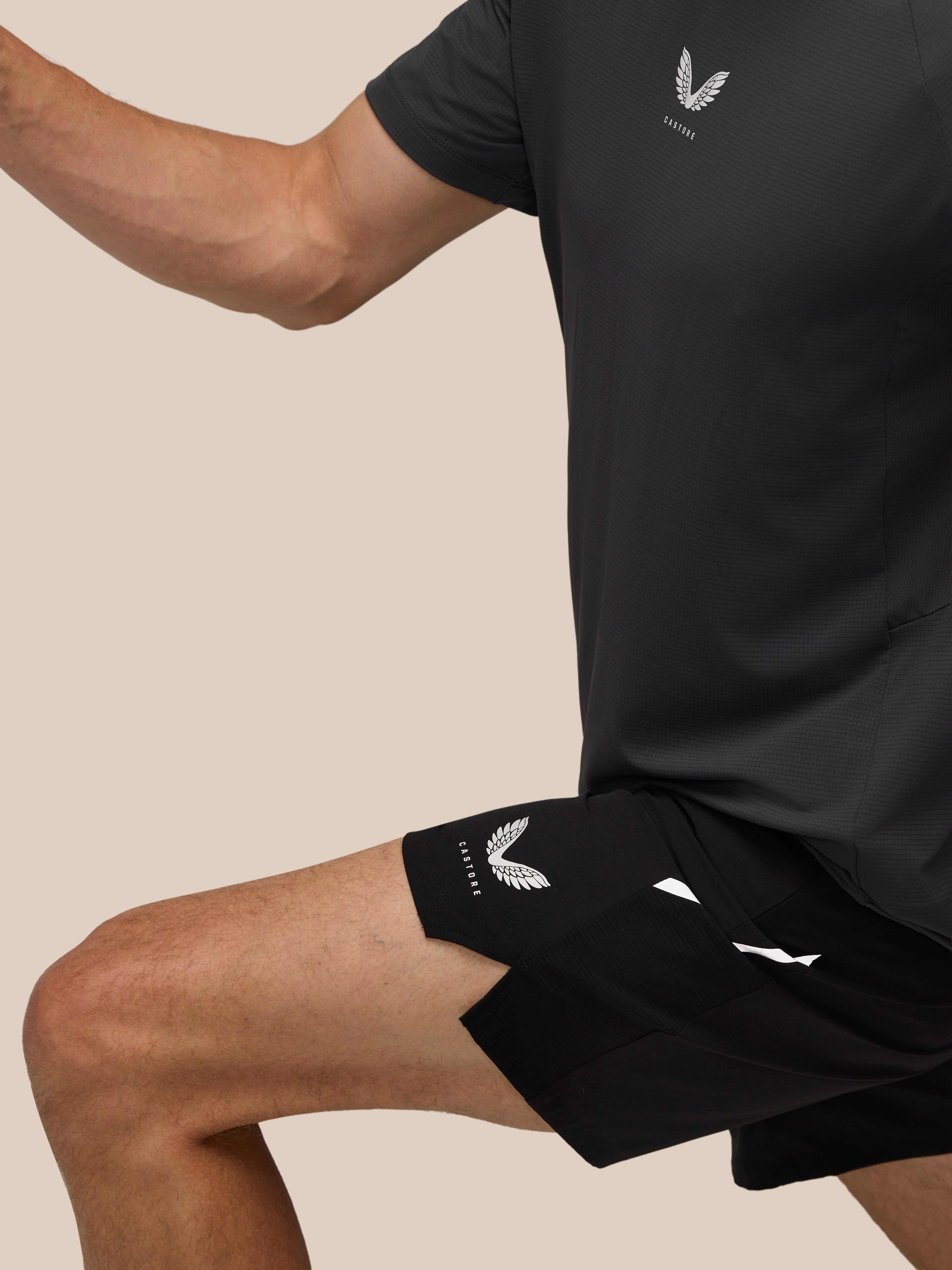 Apex Training 6” Shorts - Black
