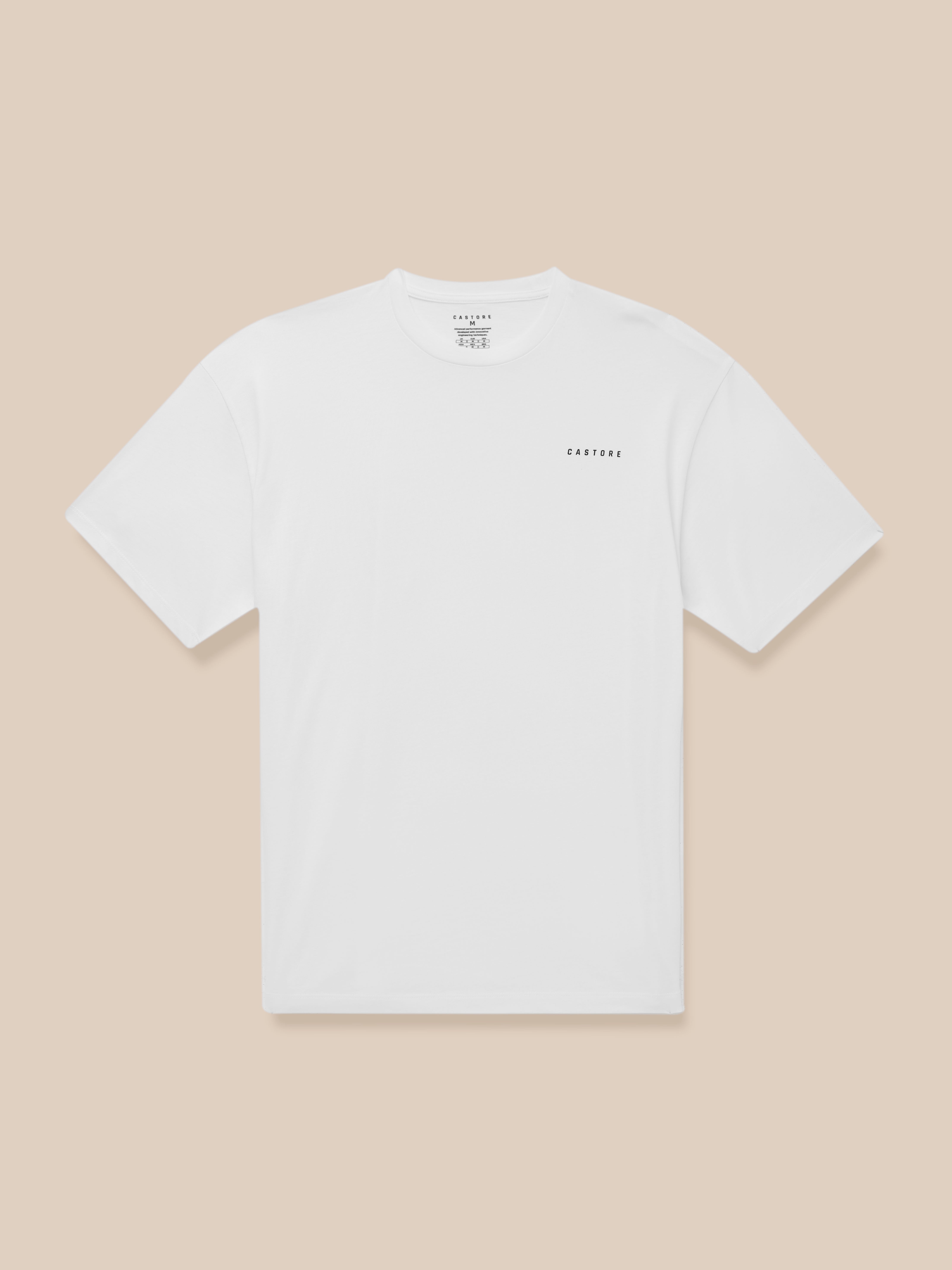 Flex Cotton T-Shirt- White/Black