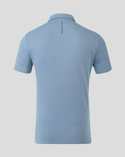 GOLF PINNACLE ENGINEERED KNIT POLO - SKY BLUE