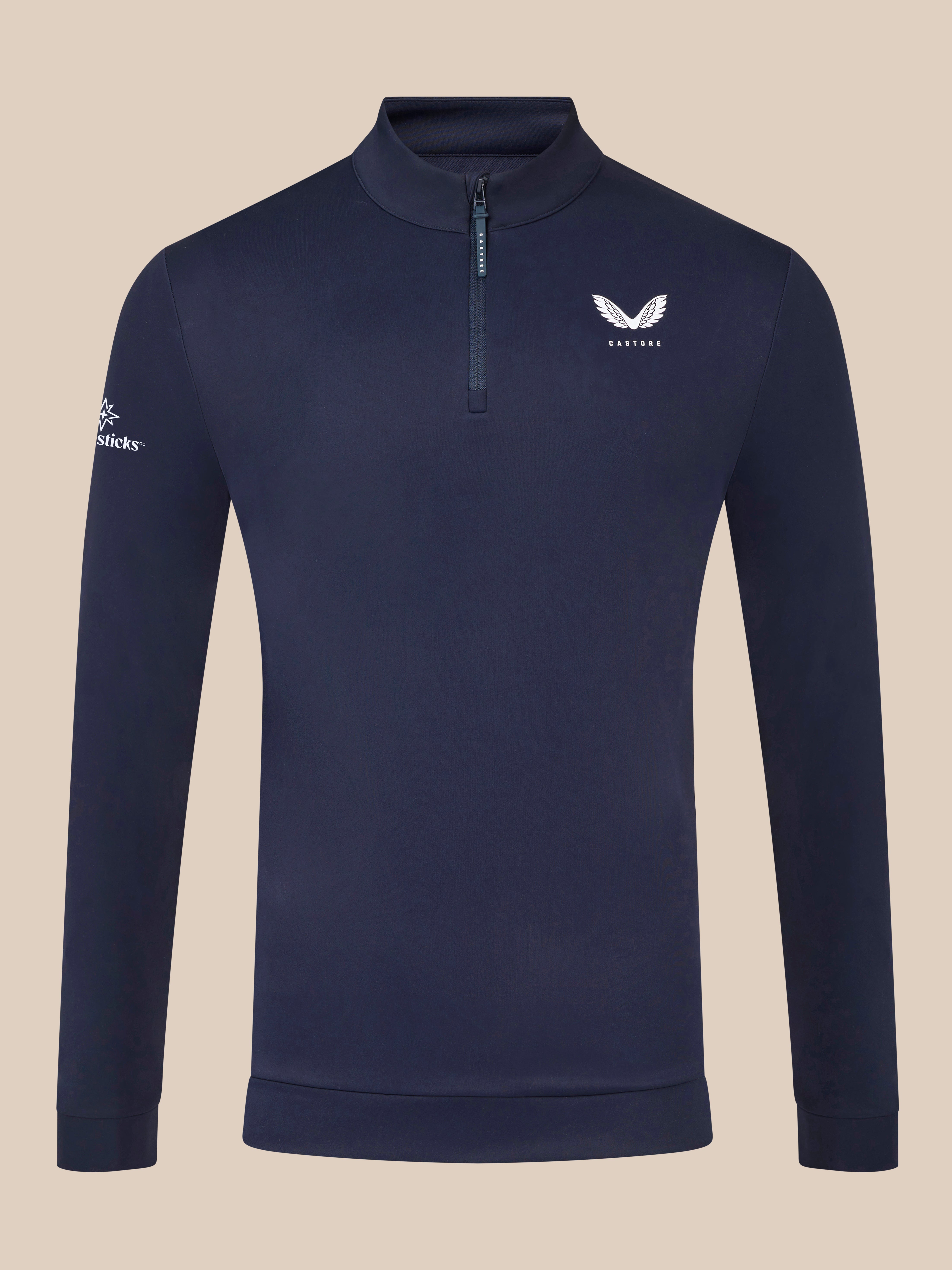 Golf Club Classic 1/4 Zip Top - Midnight Navy