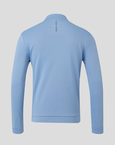 GOLF CLUB CLASSIC QUARTER ZIP LS TOP - SKY BLUE