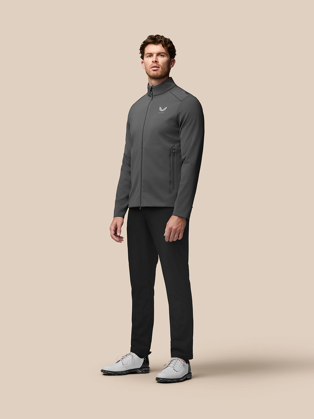 Garcia Hybrid Jacket - Charcoal