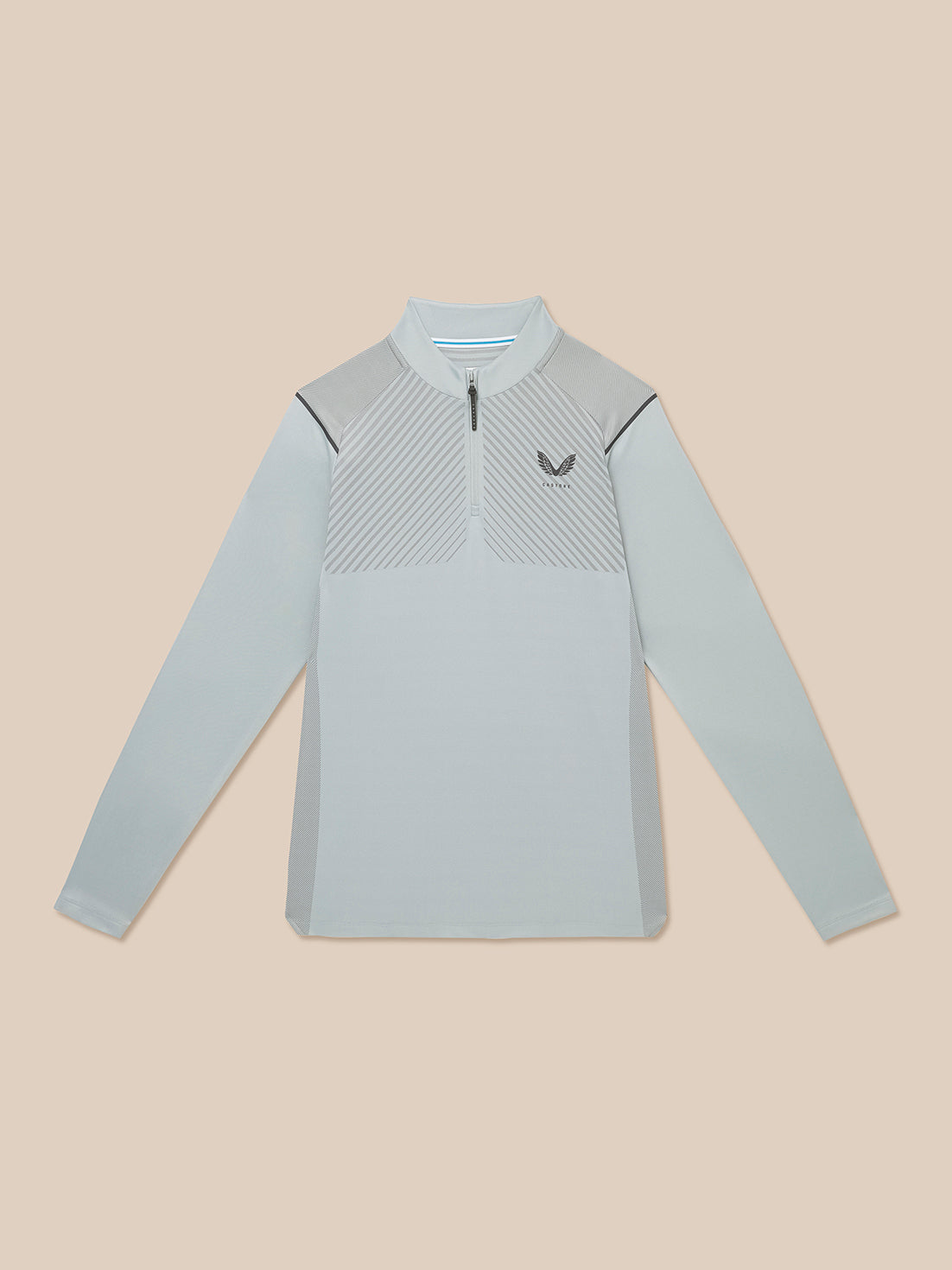 Pinnacle LVS 1/4 Zip Top - Mid Grey