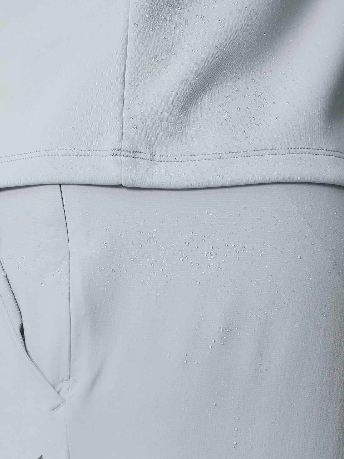 Men’s Golf Club Classic Half Zip Gilet - Mid Grey