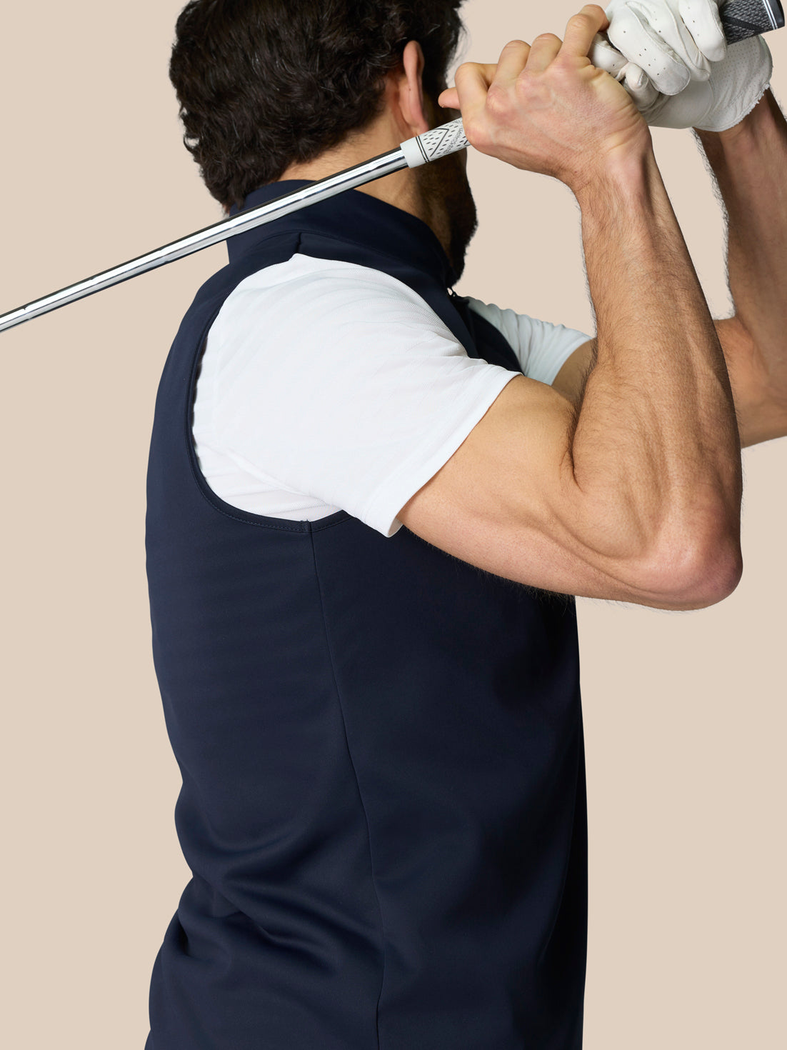 Club 1/2 Zip Gilet - Navy