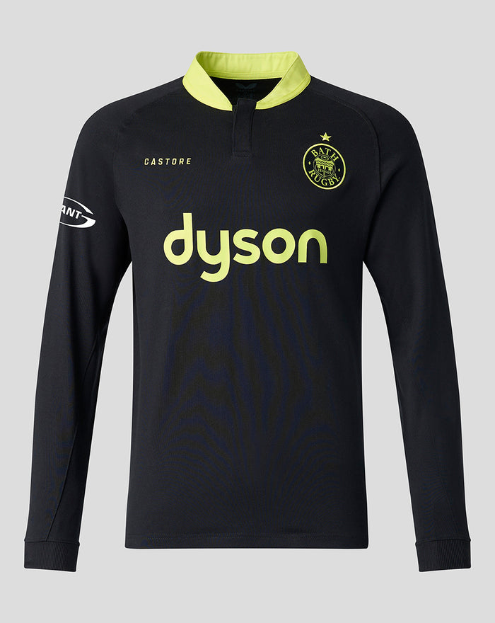 BATH RUGBY MENS 2026/27 EUROPEAN CLASSIC COTTON LONG SLEEVE SHIRT