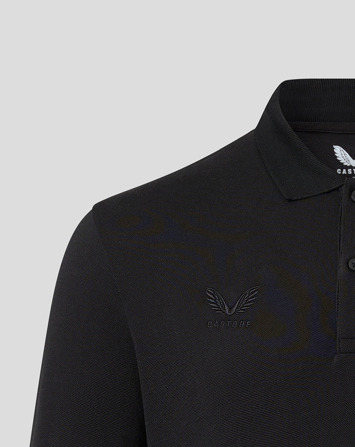 BATH RUGBY MENS 2026/27 EMBROIDERED LONG SLEEVE POLO