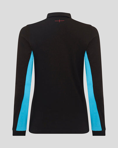 Women’s England Rugby Alternate Classic Long Sleeve Shirt – Caviar