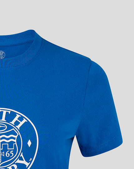 WOMEN'S 24/25 CREST T-SHIRT - BLUE