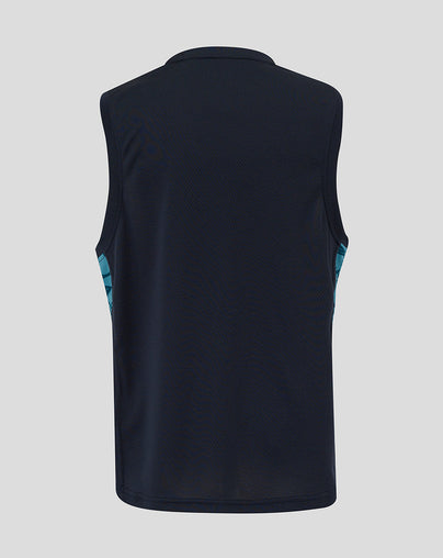 Junior England Rugby 25/26 Performance Sleeveless T-Shirt - Inkwell
