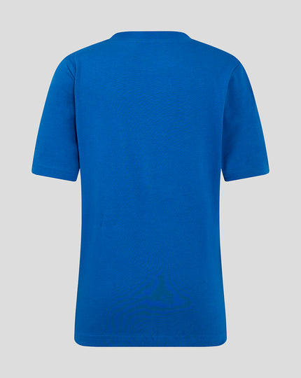 JUNIOR 24/25 CREST T-SHIRT - BLUE