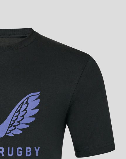 MENS 25/26 PRESENTATION LOGO TEE - CAVIAR