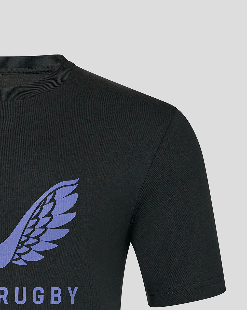 MENS 25/26 PRESENTATION LOGO TEE - CAVIAR