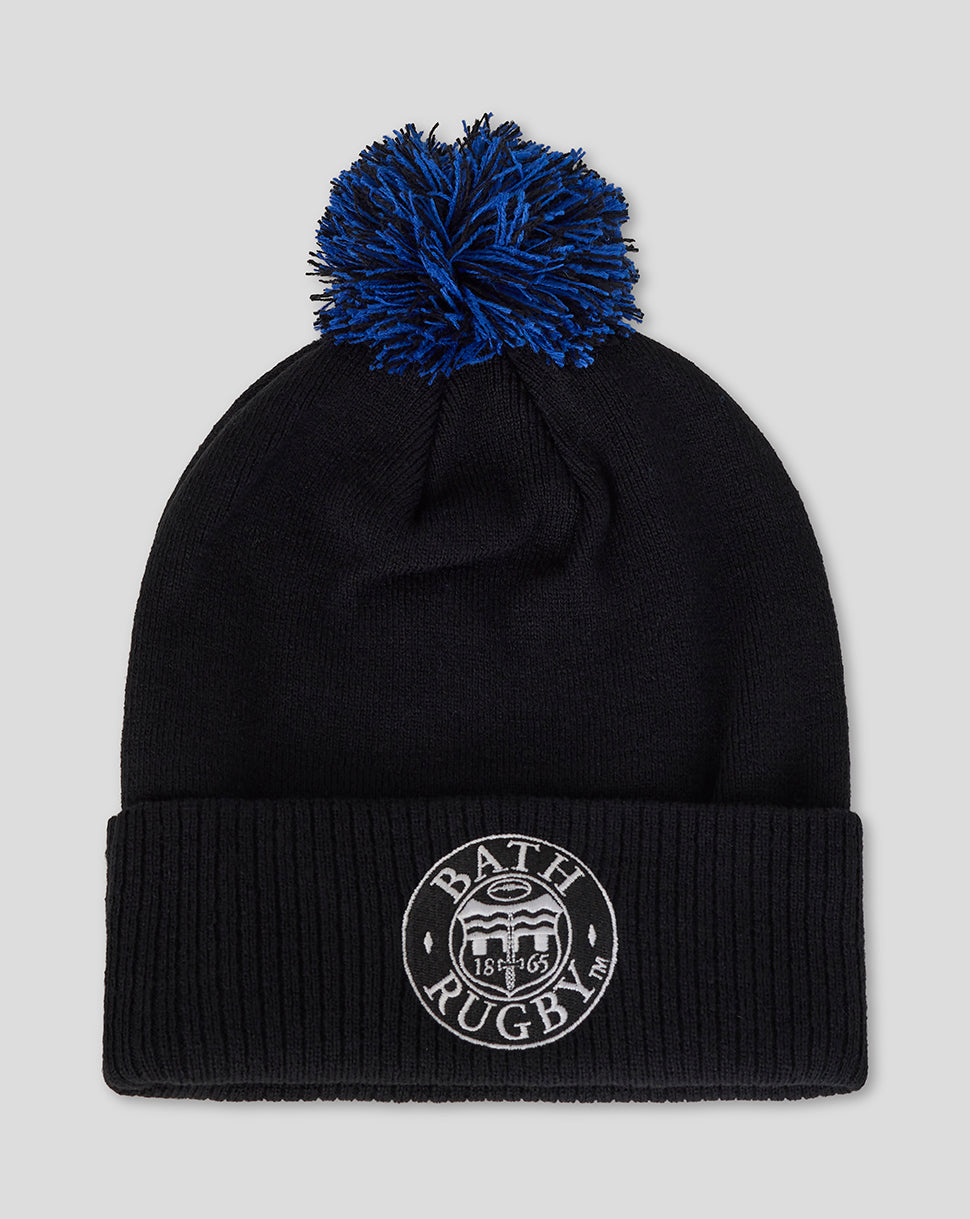 BATH RUGBY CLUB BOBBLE BEANIE