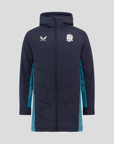 Men's England Rugby 25/26 Performance Long Sleeve Padded Jacket – Inkw
