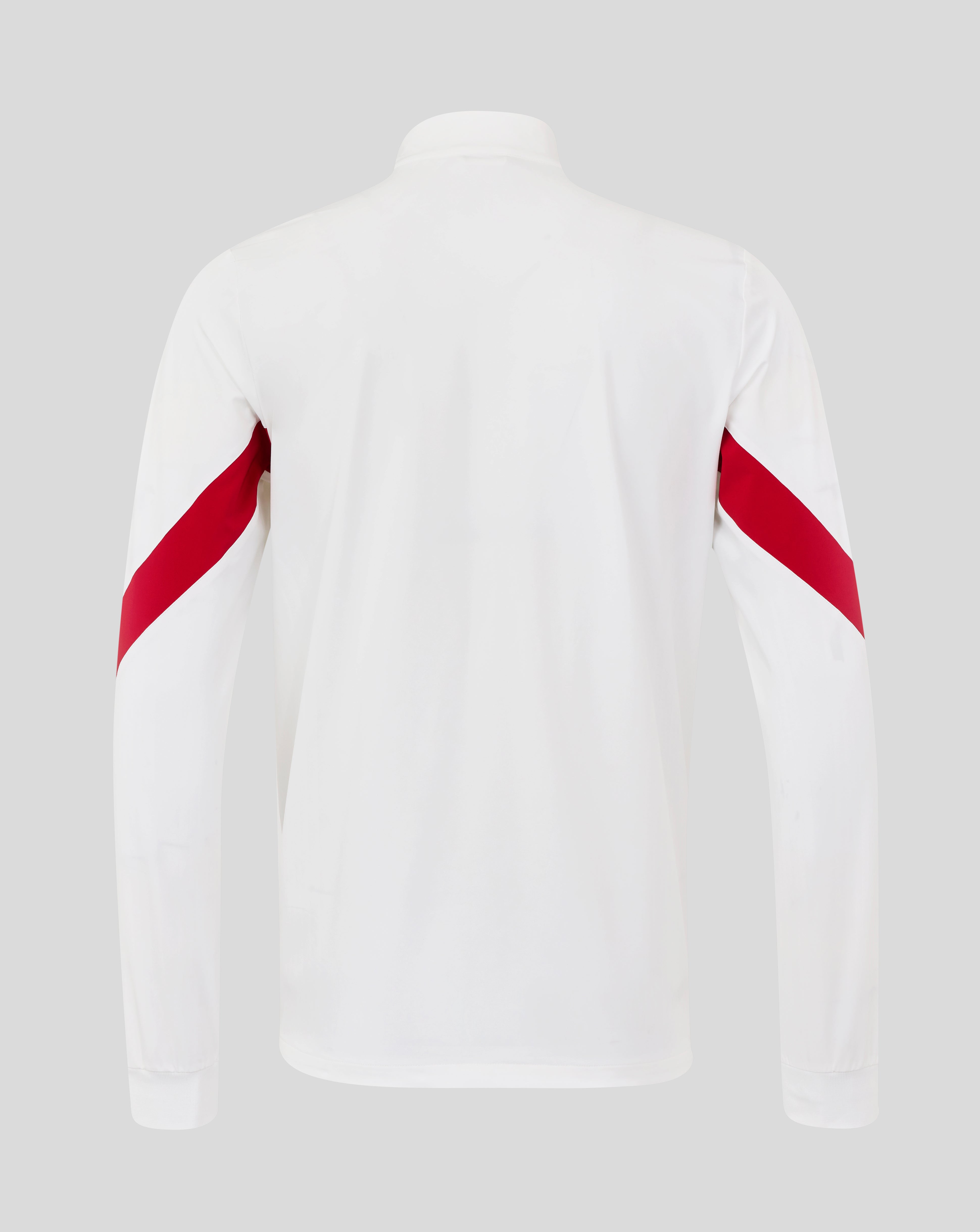 England Rugby Men's  Long Sleeve Anthem Jacket O2 – Brilliant White