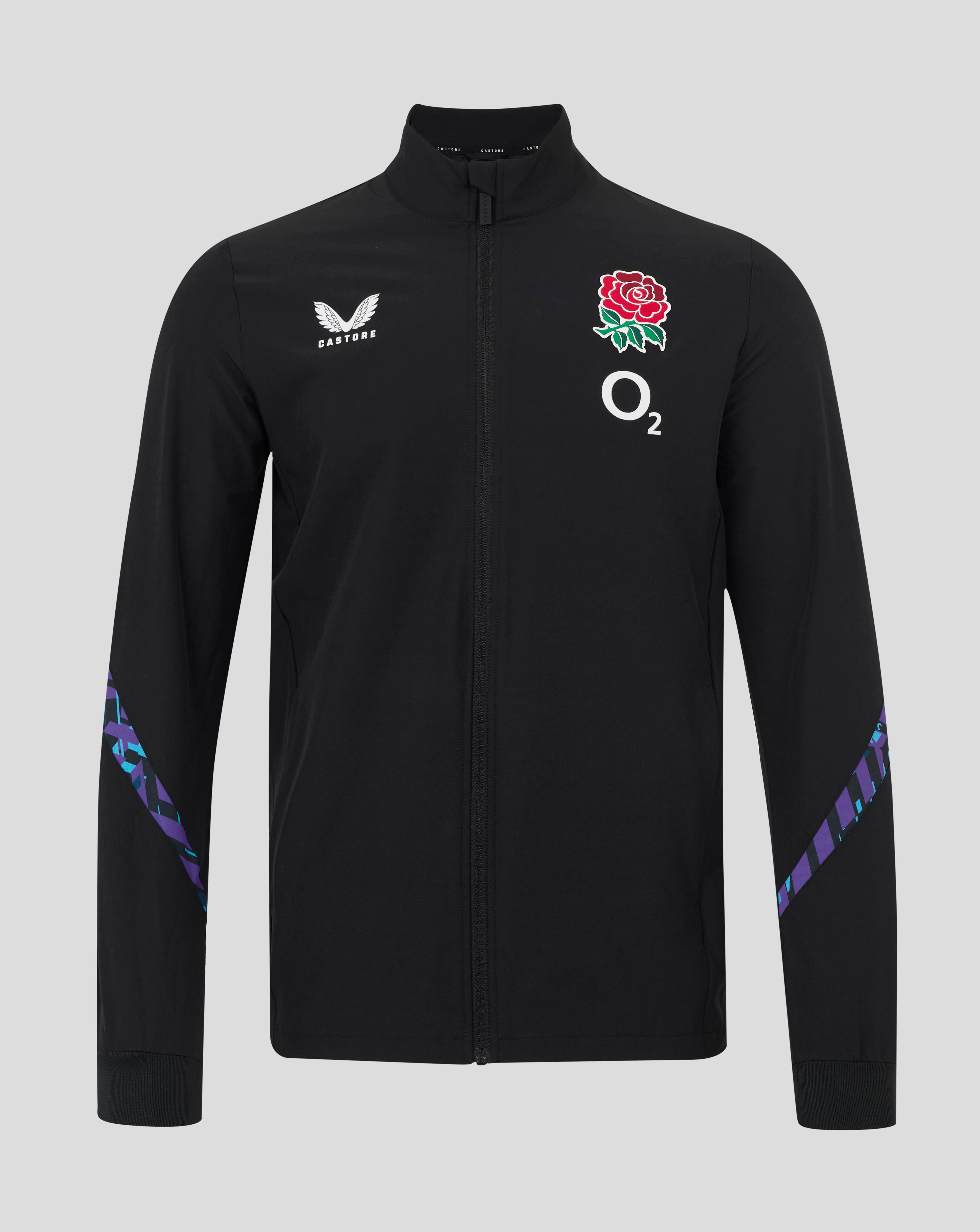 England Rugby Men's Alternate Anthem Jacket O2 - Caviar
