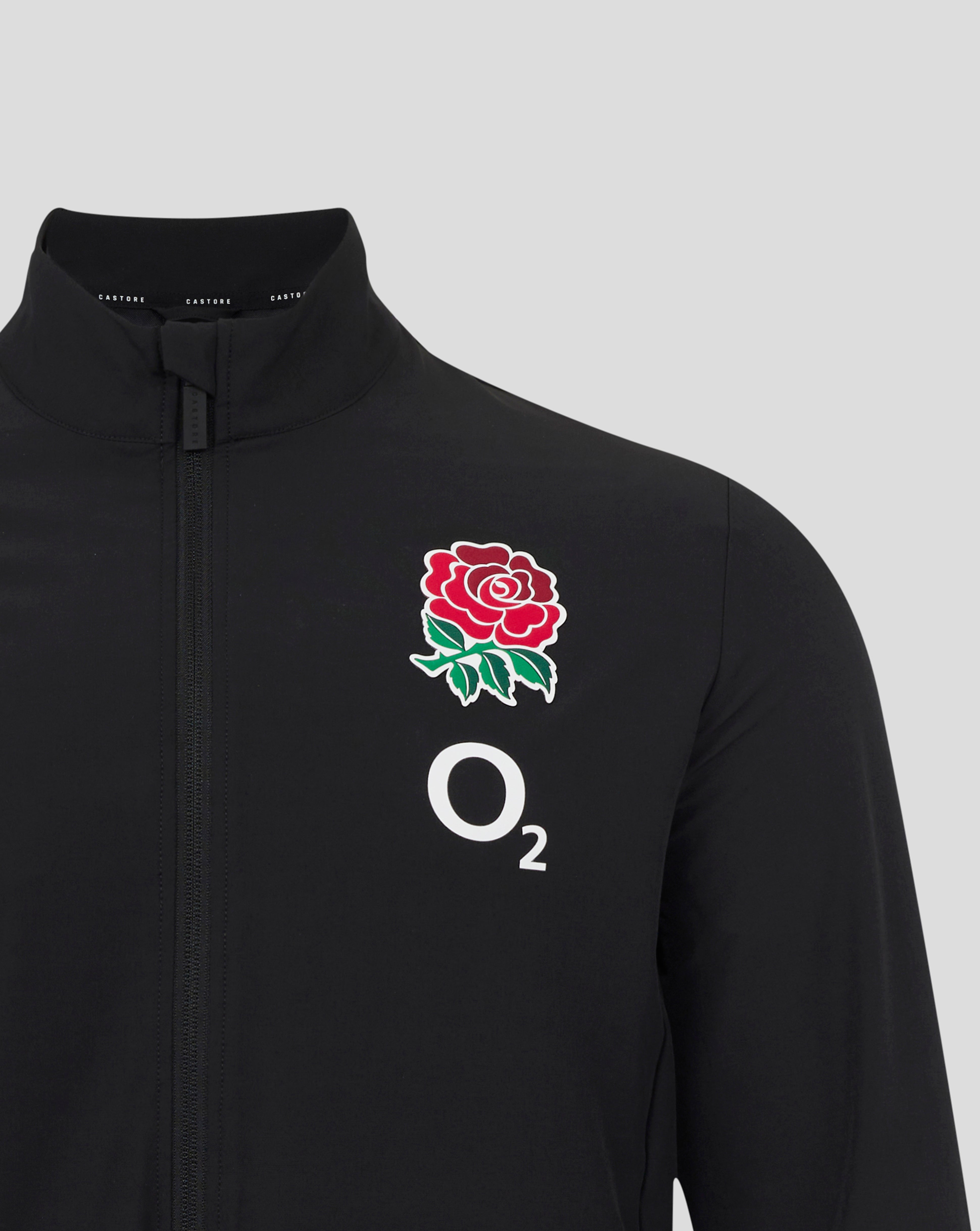 England Rugby Men's Alternate Anthem Jacket O2 - Caviar