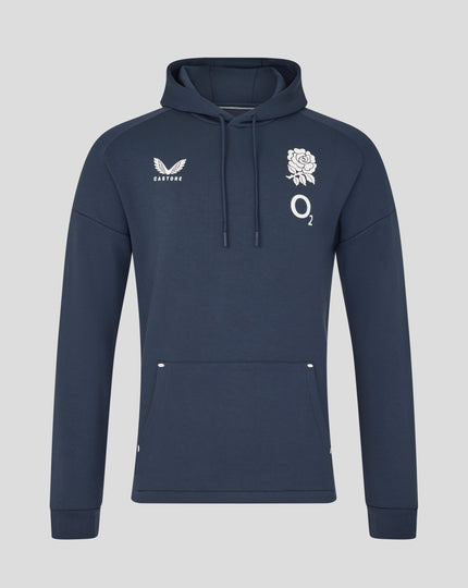 England Rugby Travel Overhead Hoodie O2 - Inkwell