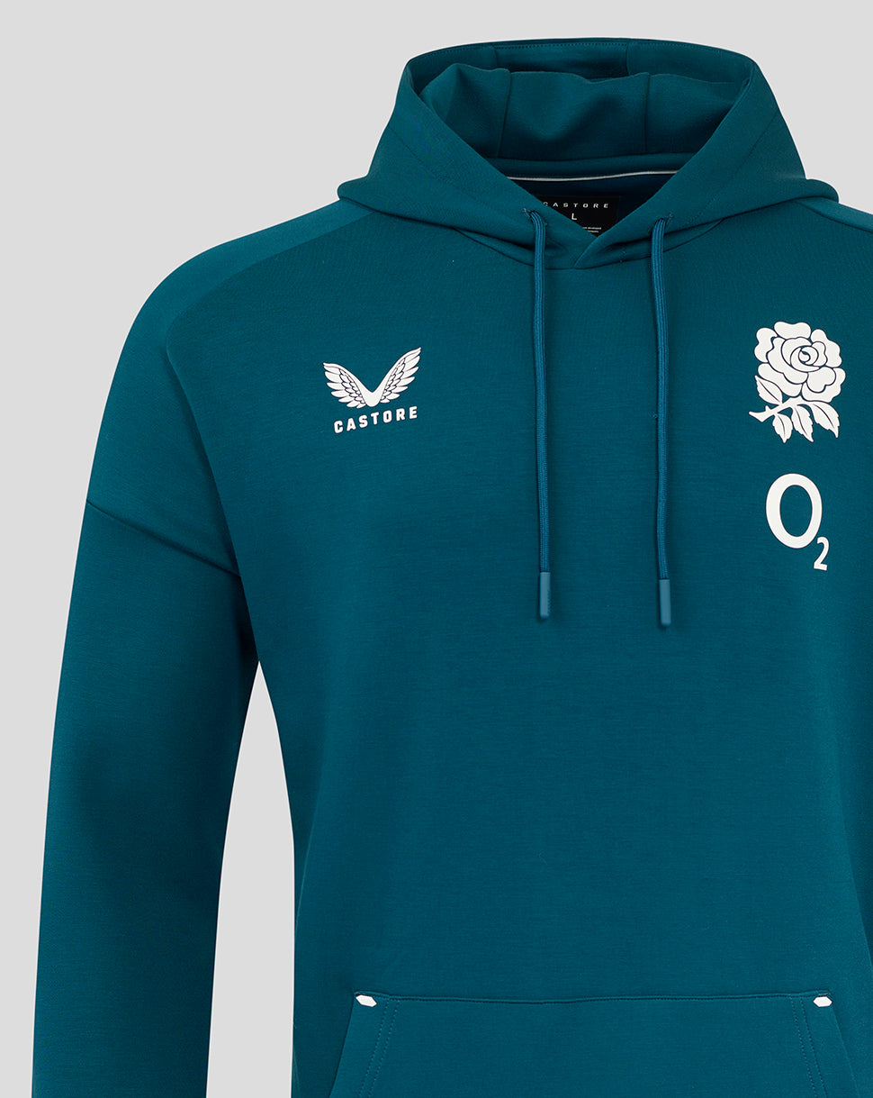 England Rugby Men's Travel Overhead Hoodie O2 - Reflecting Pond