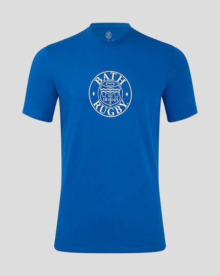 MEN'S 24/25 CREST T-SHIRT - BLUE