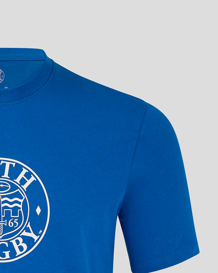 MEN'S 24/25 CREST T-SHIRT - BLUE