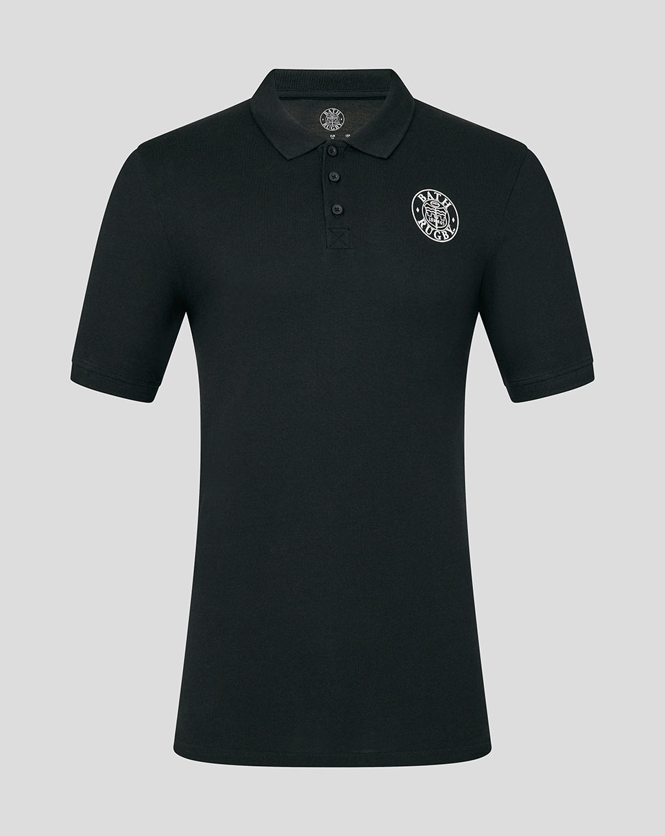MEN'S 24/25 CORE POLO - BLACK
