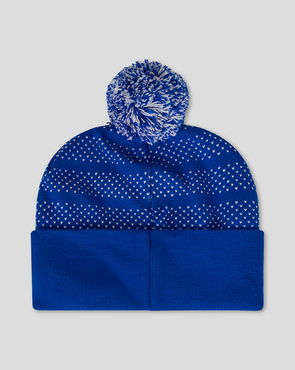Bath Knitted Bobble Hat - Blue