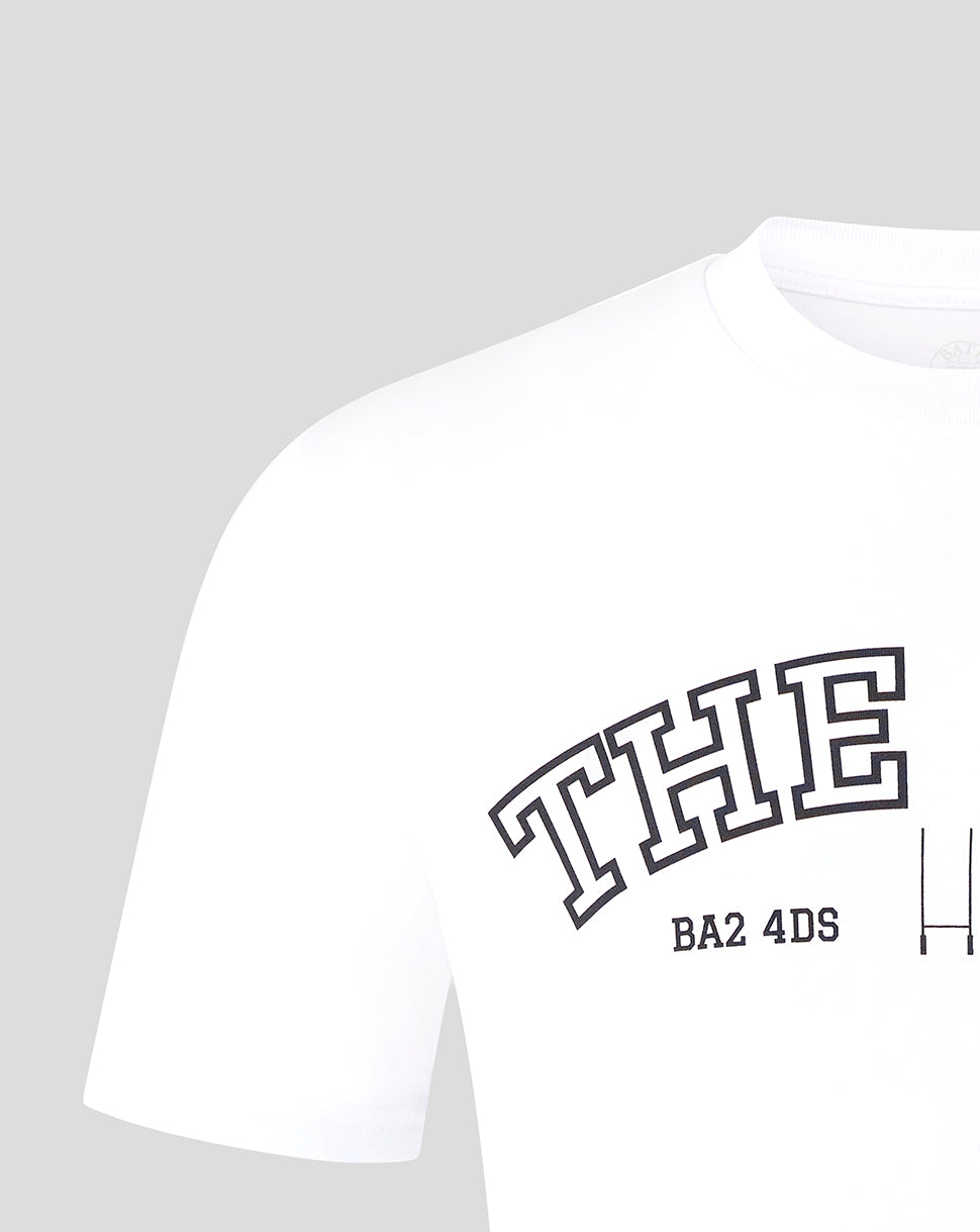 BATH RUGBY THE REC TEE - WHITE
