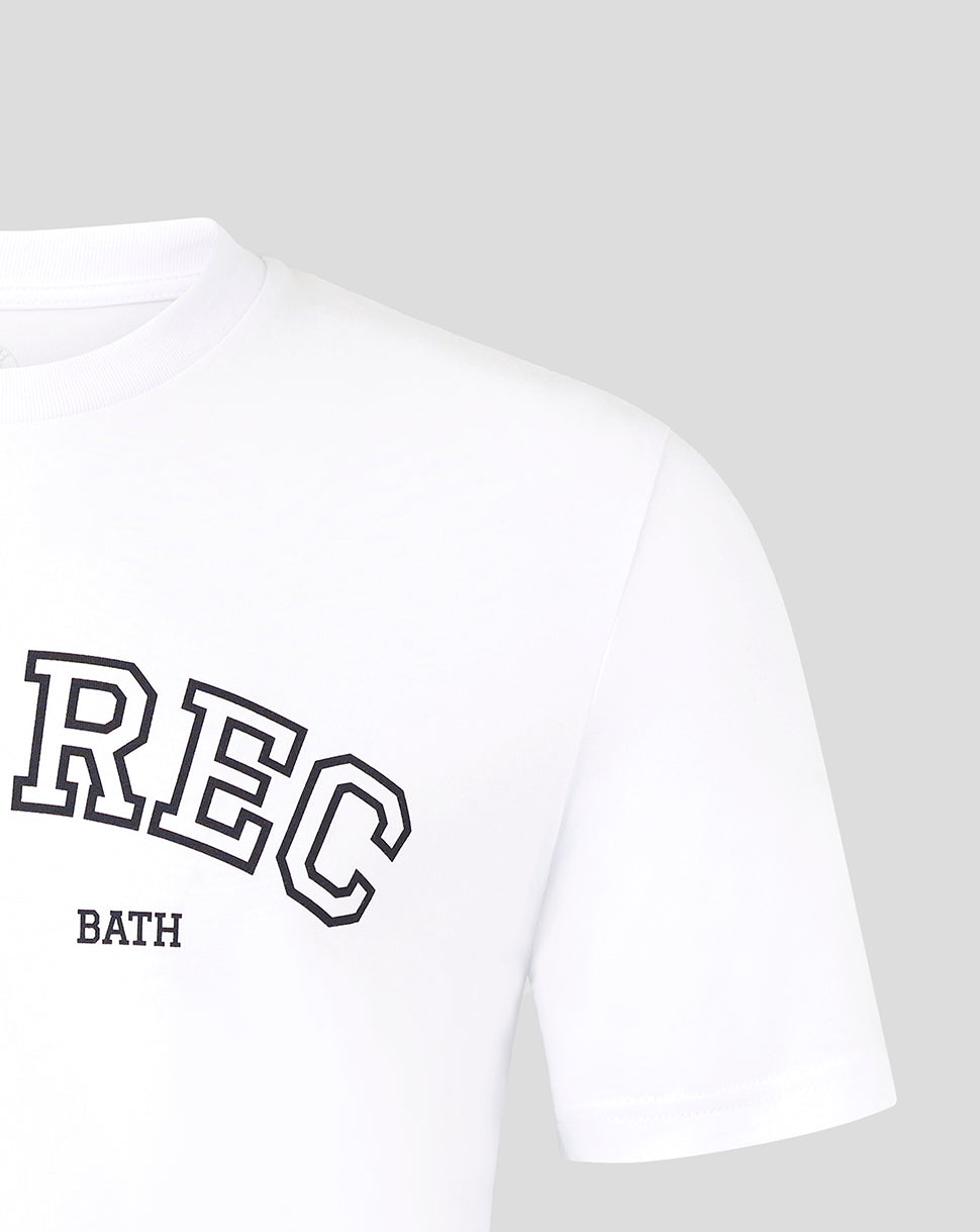 BATH RUGBY THE REC TEE - WHITE
