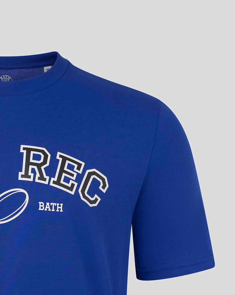 BATH RUGBY THE REC TEE - WORKER BLUE