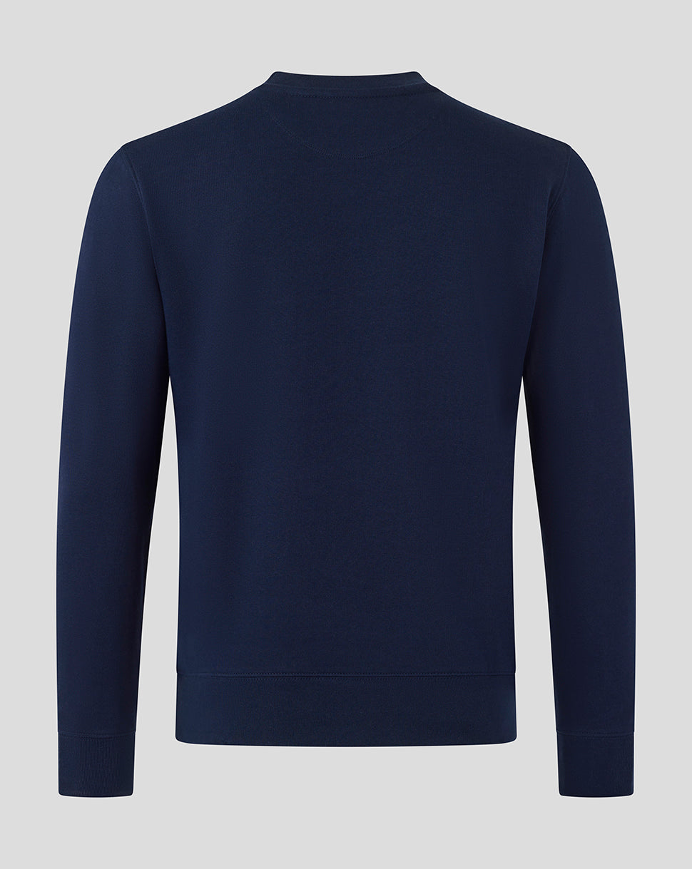 BATH RUGBY VAN GRAAN CREW SWEATSHIRT - FRENCH NAVY